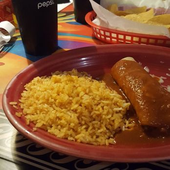 Riviera Maya - Speedy Gonzales ground beef enchilada and rice - Mexican Near Me - Indianapolis, Indiana Riviera Maya - Speedy Gonzales ground beef enchilada and rice - Mexican Near Me - Indianapolis, Indiana