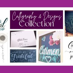 Lotus Design - Envelope Addressing, signage (chalkboard, glass or acrylic), lettering designs, logo designs...and custom requests