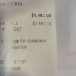 This is how much I spent here to get treated like absolute garbage and I spent it in cash no finance . This is how much I spent here to get treated like absolute garbage and I spent it in cash no finance .