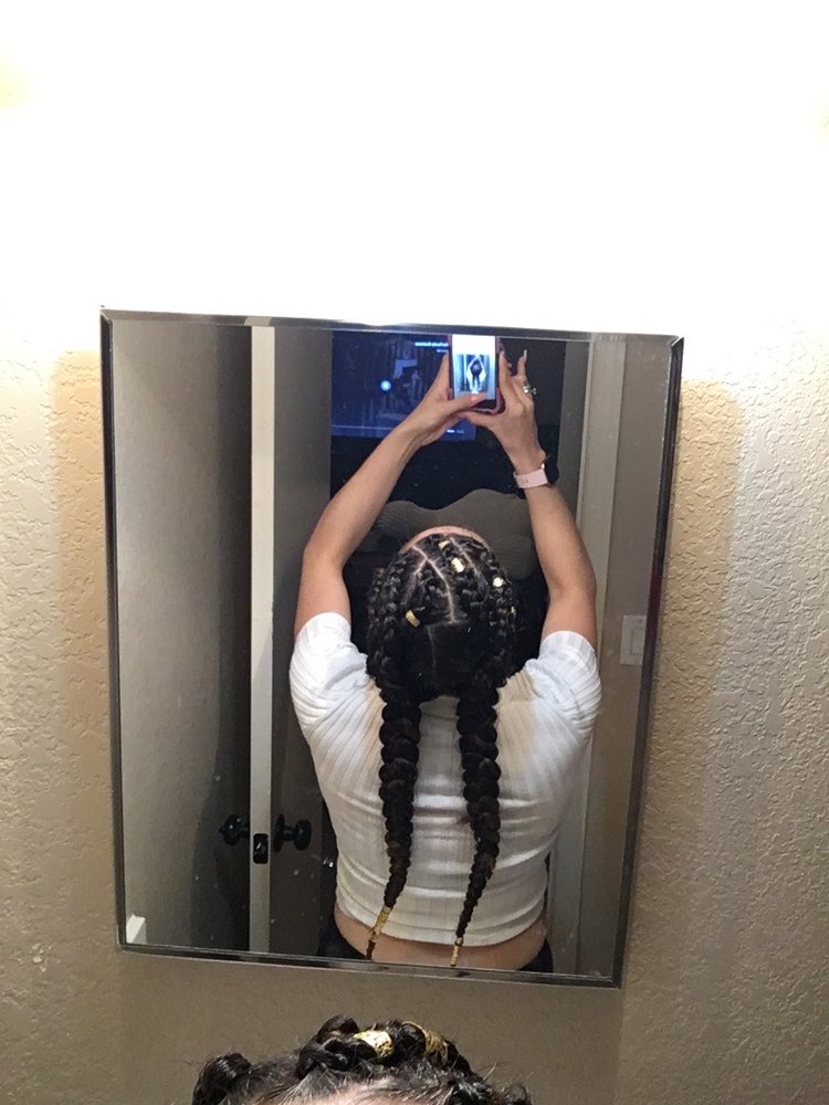 Braids N More by Kim Logo