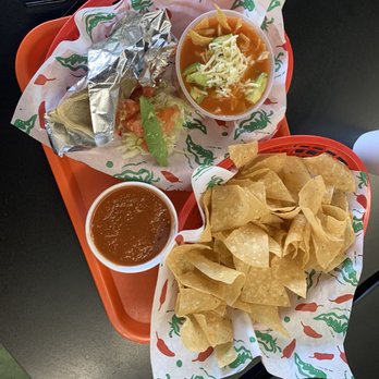 Taco Joint - Tortilla Soup Combo Chips & Salsa The Beef Brisket Taco - Tex-Mex Near Me - Dallas, Texas Taco Joint - Tortilla Soup Combo Chips & Salsa The Beef Brisket Taco - Tex-Mex Near Me - Dallas, Texas