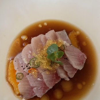 Uchi Miami - Hama chili -signature dish.  This is what started the restaurant in Austin. - Asian Fusion Near Me - Miami, Florida