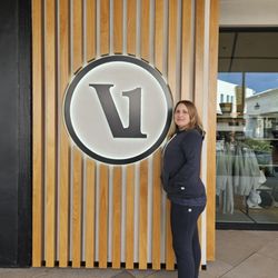 Vuori - January 2025  Wearing a Vuori hoodie and joggers