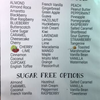 Ristretto Stone - Syrup flavors - Coffee & Tea Near Me - Bremerton, Washington Ristretto Stone - Syrup flavors - Coffee & Tea Near Me - Bremerton, Washington