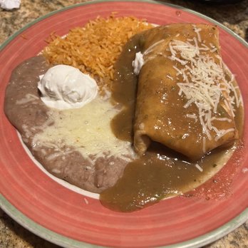 La Casita - Shredded Beef Chimichanga - Mexican Near Me - Roseville, Minnesota