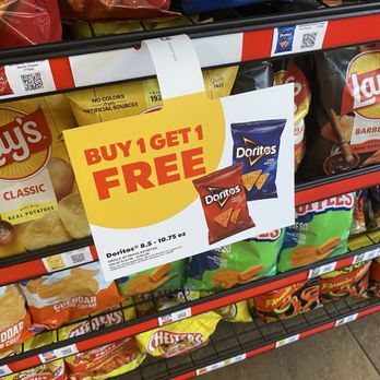 Circle K - "Buy 1 get 1 FREE" sign. Buyer beware! - Gas Stations Near Me - Santa Clarita, California