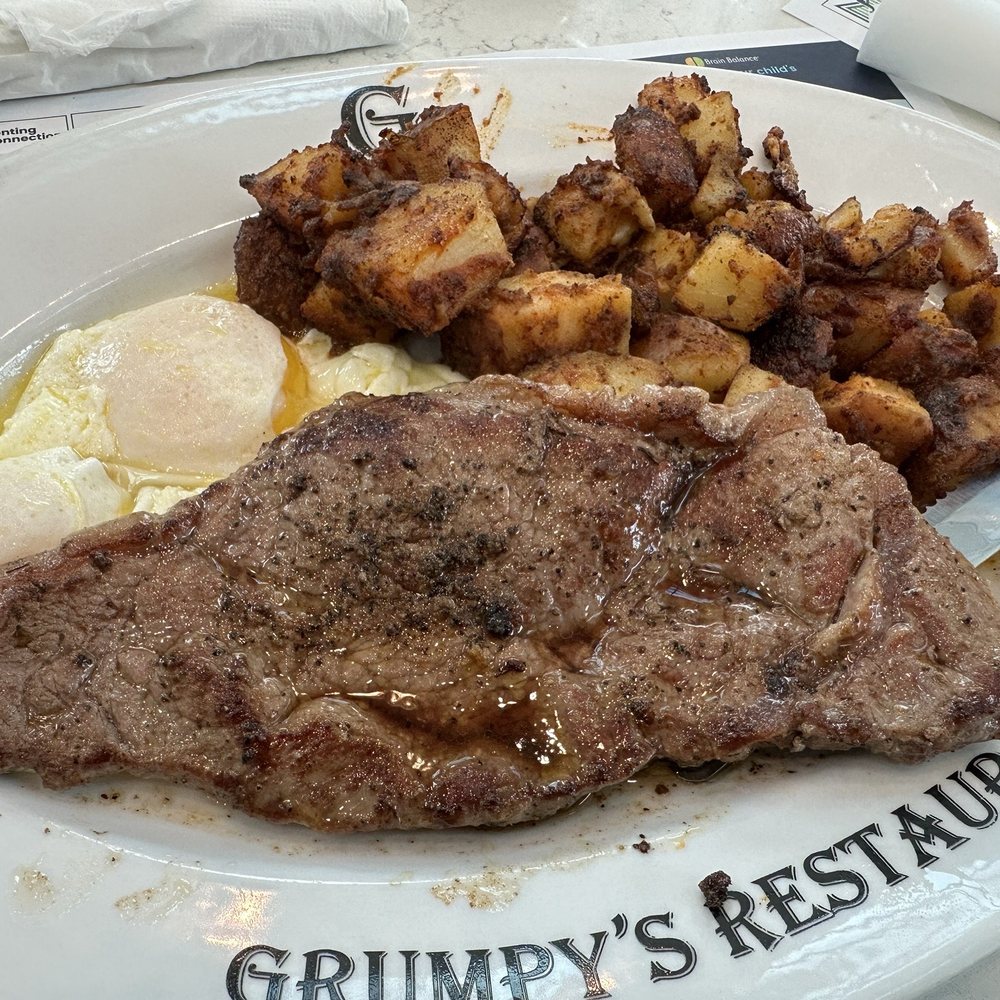 Grumpy's Restaurant - Steak and eggs - Breakfast & Brunch Near Me - St. Johns, Florida Grumpy's Restaurant - Steak and eggs - Breakfast & Brunch Near Me - St. Johns, Florida