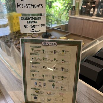 Maruwu Seicha Hawaii - Menu as of May 2026 - Tea Rooms Near Me - Honolulu, Hawaii