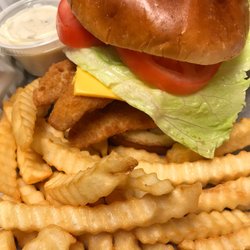 Fat Daddy'z - This was a daily special.  Fried perch sandwich