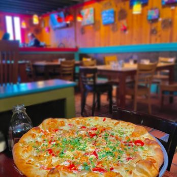 Creekside Pizza - 14" Phishin' Pizza (smoked salmon, roasted red peppers, carmelized onions, garlic olive oil, mozzarella, parmesan, and parsley) - Pizza Near Me - Ashland, Oregon Creekside Pizza - 14" Phishin' Pizza (smoked salmon, roasted red peppers, carmelized onions, garlic olive oil, mozzarella, parmesan, and parsley) - Pizza Near Me - Ashland, Oregon