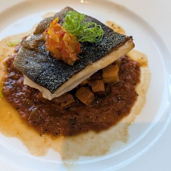 Abernethy's - Black cod and red sauce - Cocktail Bars Near Me - Los Angeles, California Abernethy's - Black cod and red sauce - Cocktail Bars Near Me - Los Angeles, California