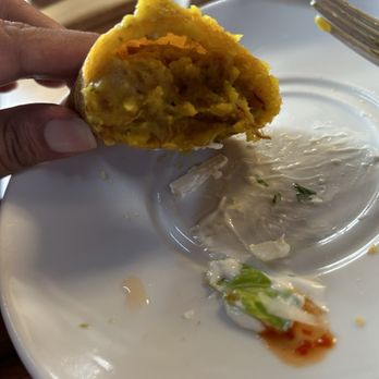 La Casita Del Sabor - Colombian empanadas. Doesn't need so much potatoes but still flavorful - Spanish Near Me - Middletown, Connecticut La Casita Del Sabor - Colombian empanadas. Doesn't need so much potatoes but still flavorful - Spanish Near Me - Middletown, Connecticut