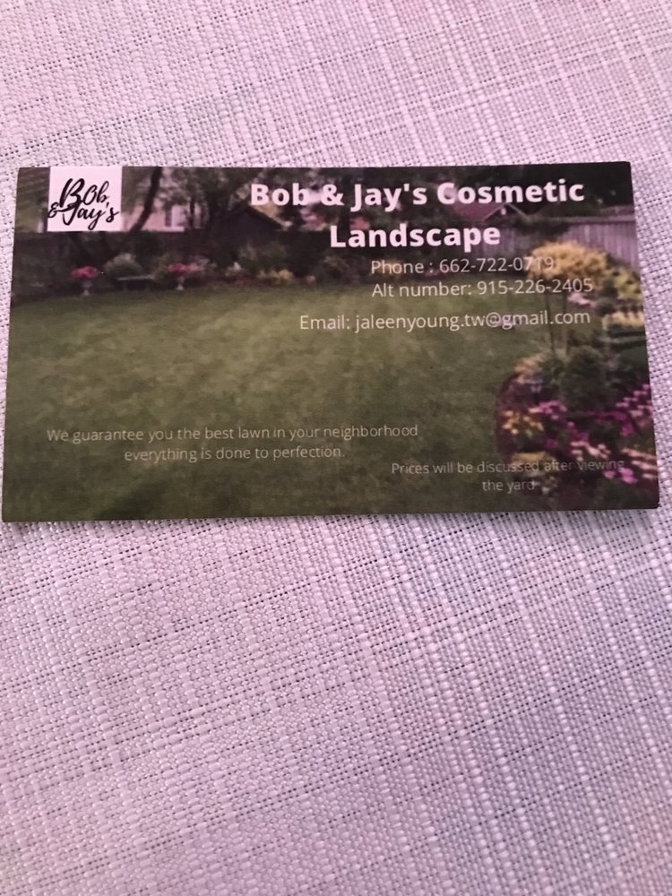 BOB & JAY’S COSMETIC LANDSCAPE Request a Quote Starkville