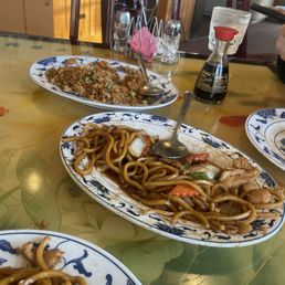 Shrimp Fried Rice & Chicken Lo Mein Shrimp Fried Rice & Chicken Lo Mein