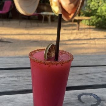 Axelrad - passionfruit margarita - Beer Gardens Near Me - Houston, Texas