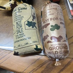 Knightstown Locker - We took four does up there to be processed and no labels no poundage written on the rolls
