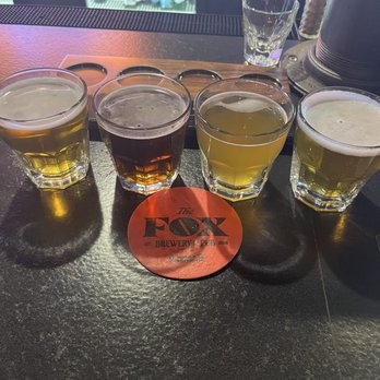 The Fox Restaurant & Brewery - Yummy flight - Brewpubs Near Me - Carson City, Nevada The Fox Restaurant & Brewery - Yummy flight - Brewpubs Near Me - Carson City, Nevada