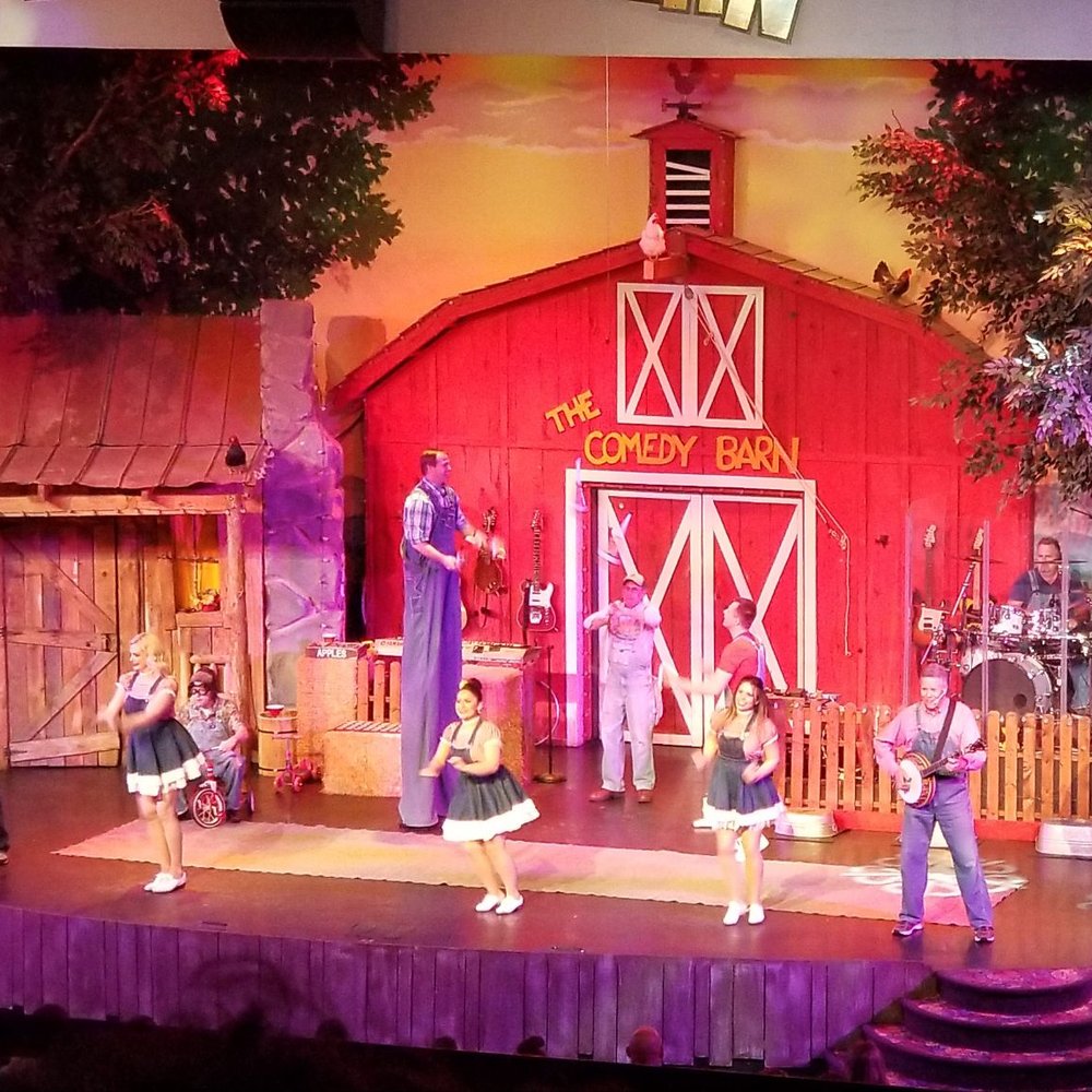 The Comedy Barn Theater - Music and dancers show. - Performing Arts Near Me - Pigeon Forge, Tennessee The Comedy Barn Theater - Music and dancers show. - Performing Arts Near Me - Pigeon Forge, Tennessee