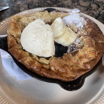 Sage Social Eatery - Banana Foster Bourbon Dutch Baby - Latin American Near Me - Covina, California Sage Social Eatery - Banana Foster Bourbon Dutch Baby - Latin American Near Me - Covina, California