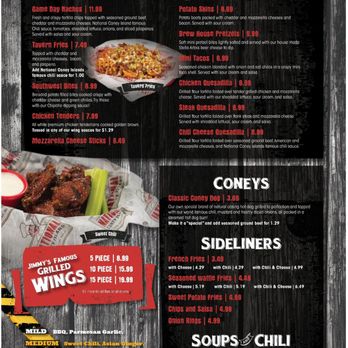 Jimmy's Tavern - Full Jimmy's Menu - Bars Near Me - Warren, Michigan