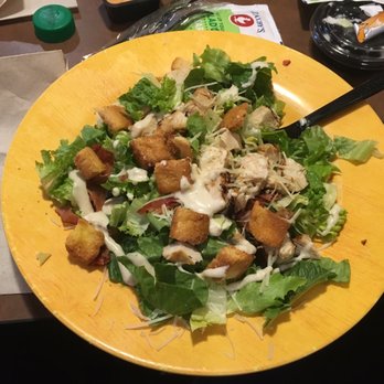 Zaxbys - Grilled Caesar salad - Salad Near Me - Winston-Salem, North Carolina Zaxbys - Grilled Caesar salad - Salad Near Me - Winston-Salem, North Carolina
