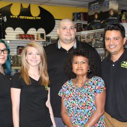 Tbs Comics - TBS Fort Walton Beach Crew with founder Rose