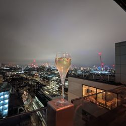 The Nest - View from outside- popcorn flavored champagne