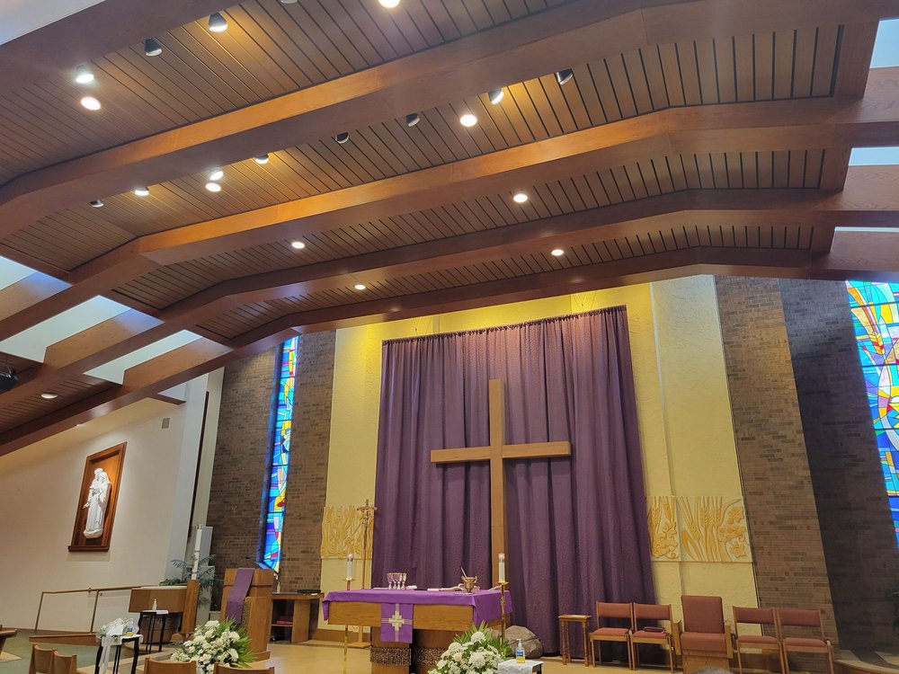 ST JOHN NEPOMUCENE ROMAN CATHOLIC CHURCH Updated September 2024 1150 Locust Ave Rear