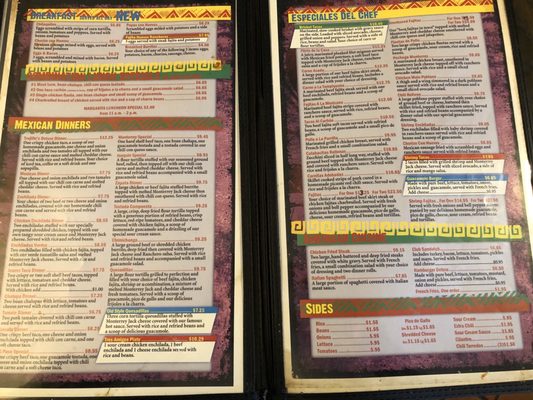 Menu photo 5 Trujillo's Comedor Y Cantina Waco, TX