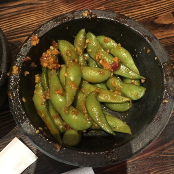 Sushi Dan - Spicy Garlic Edamame. Just order this! Trust me! - Sushi Bars Near Me - Studio City, California Sushi Dan - Spicy Garlic Edamame. Just order this! Trust me! - Sushi Bars Near Me - Studio City, California