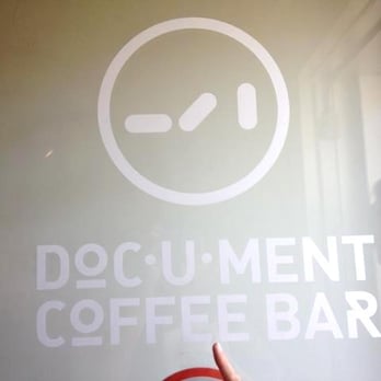 Document Coffee Bar - My fat fingers pointing to signage - Coffee & Tea Near Me - Los Angeles, California Document Coffee Bar - My fat fingers pointing to signage - Coffee & Tea Near Me - Los Angeles, California