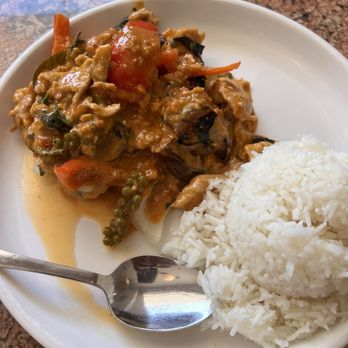 Charm Thai Bistro - Spicy Pork with Eggplant - Thai Near Me - Oakland, California Charm Thai Bistro - Spicy Pork with Eggplant - Thai Near Me - Oakland, California