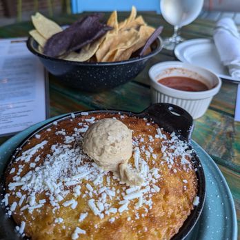 A'Verde Cocina and Tequila Library - Cornbread - New Mexican Cuisine Near Me - Cary, North Carolina