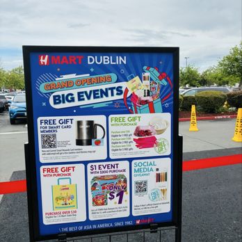 H Mart - The first week of Promotions - International Grocery Near Me - Dublin, California