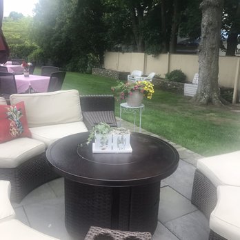 Westbrook Inn Bed and Breakfast - Back patio & fire pit. - Bed & Breakfast Near Me - Westbrook, Connecticut Westbrook Inn Bed and Breakfast - Back patio & fire pit. - Bed & Breakfast Near Me - Westbrook, Connecticut