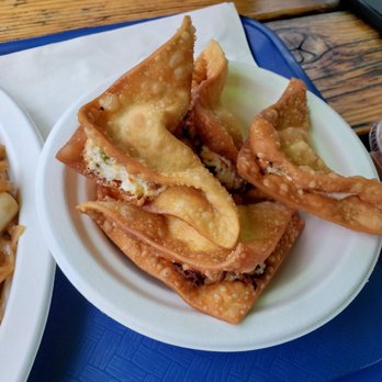 E-Side Thai Cuisine - Crab and cream cheese puffs - Thai Near Me - Portland, Oregon