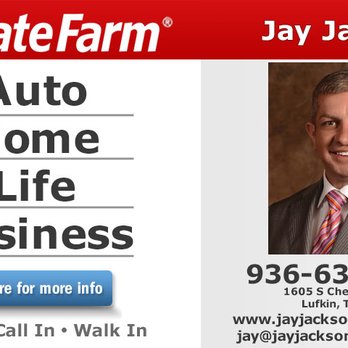 Jay Jackson State Farm Insurance Agency - Ad powered by: YPC Media - Home & Rental Insurance Near Me - Lufkin, Texas Jay Jackson State Farm Insurance Agency - Ad powered by: YPC Media - Home & Rental Insurance Near Me - Lufkin, Texas