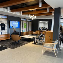 Jeff Wyler Chrysler Dodge Jeep RAM of Ft Thomas, Kentucky - Jeff Wyler Chrysler Dodge Jeep Ram of Fort Thomas customer waiting area showcased in this photo, featuring comfortable seatin...