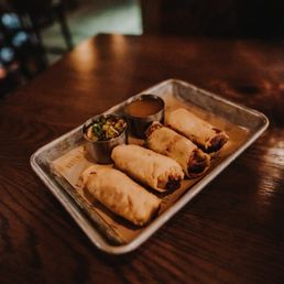 Crispy Thai Sausage Spring Roll Crispy Thai Sausage Spring Roll