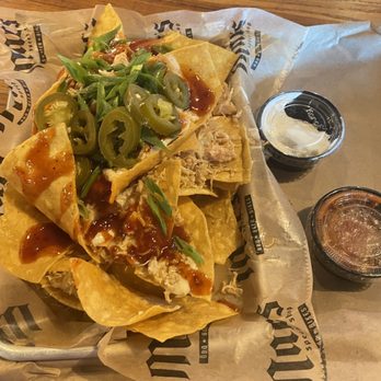 Mac's Speed Shop - Mac's Nachos w/ Pulled Chicken - Sports Bars Near Me - Concord, North Carolina