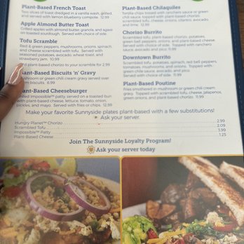 Sunnyside Diner Edmond - Plant based menu - Diners Near Me - Edmond, Oklahoma Sunnyside Diner Edmond - Plant based menu - Diners Near Me - Edmond, Oklahoma