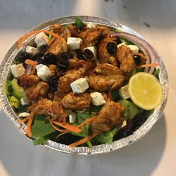 895 Grill/Pitstop - 895 specialty"Cajun chicken house salad"