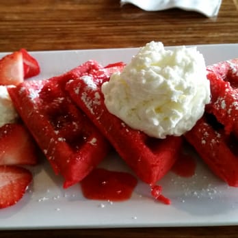 Lulu's - Red vevlet waffle. Meh. - New American Near Me - Richmond, Virginia Lulu's - Red vevlet waffle. Meh. - New American Near Me - Richmond, Virginia
