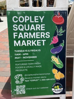 Copley Square Farmers Market by null