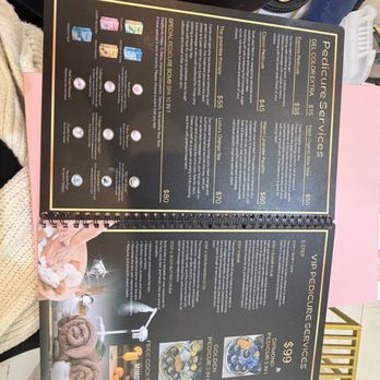 Special Nails & Spa - Pedicure menu 5.19.2026 - Nail Salons Near Me - Roseville, California