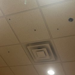 Kids & Teens Dental Place - Mold all over the roof, including with dust falling everywhere.
