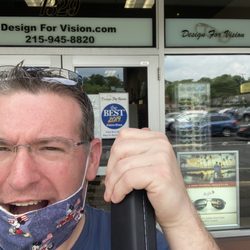 Design For Vision - I am raving about the wonderful customer support and service from design for vision with the glasses they fixed that I am currently wearing.