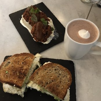 The Corner Pantry - Latkes, skinny egg sandwich and hot cocoa with marshmallow. - Cafes Near Me - Baltimore, Maryland The Corner Pantry - Latkes, skinny egg sandwich and hot cocoa with marshmallow. - Cafes Near Me - Baltimore, Maryland