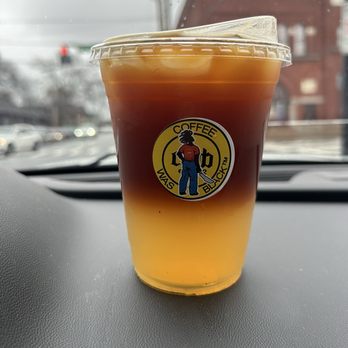 Coffee Was Black - Yardie Ginger beer, espresso, coconut honey - Coffee & Tea Near Me - Atlanta, Georgia Coffee Was Black - Yardie Ginger beer, espresso, coconut honey - Coffee & Tea Near Me - Atlanta, Georgia