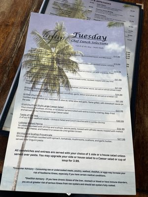 Menu photo 7 Lazy Days Restaurant Islamorada, FL Menu photo 7 Lazy Days Restaurant Islamorada, FL